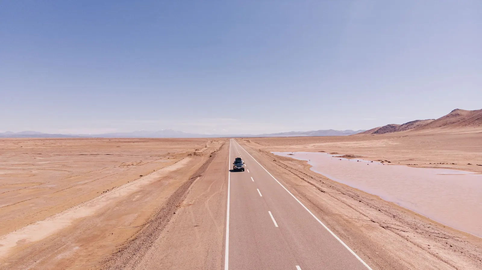 A car on an open road